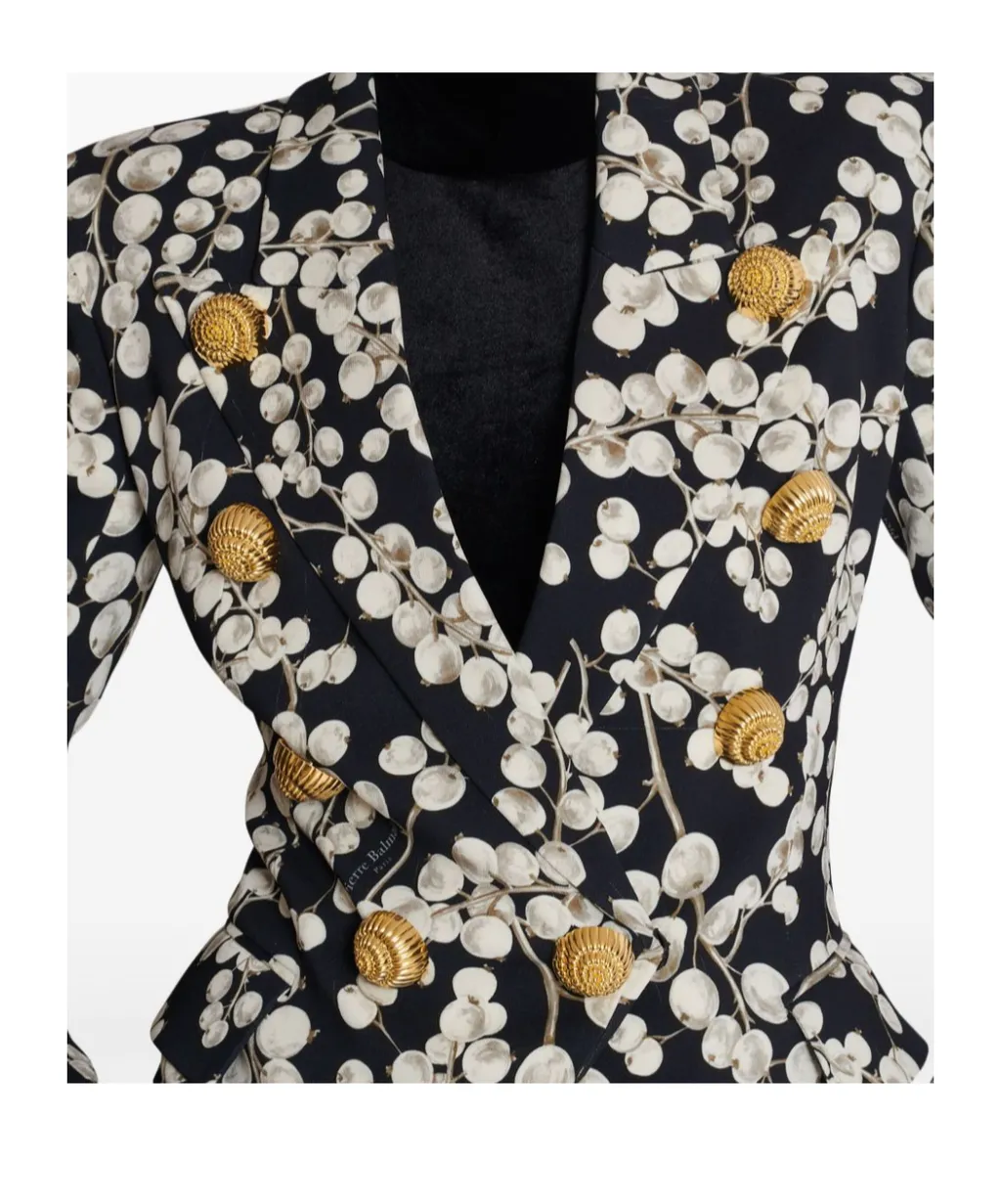 Printed Blazer