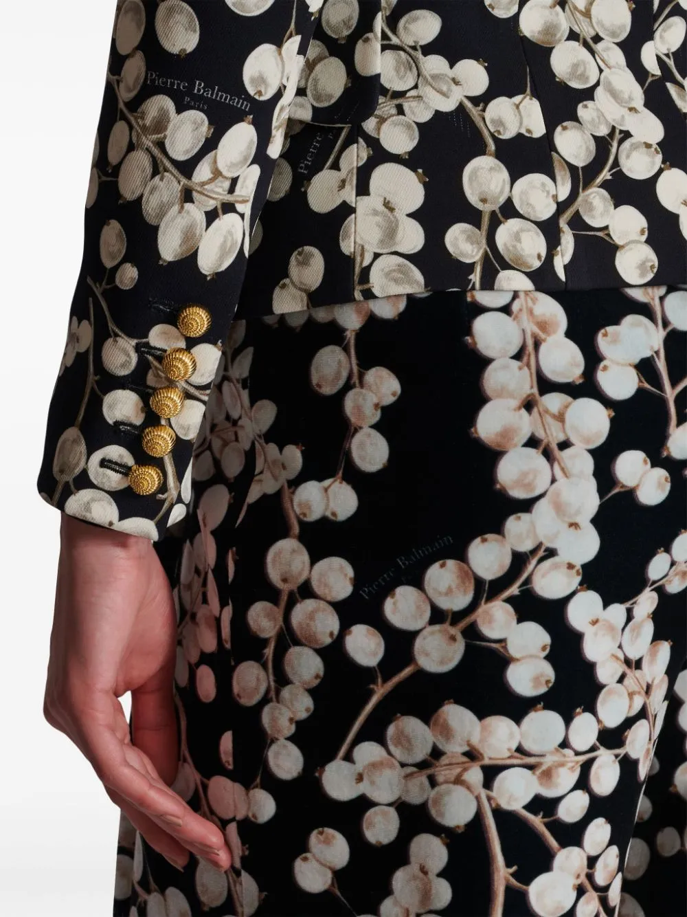 Printed Blazer