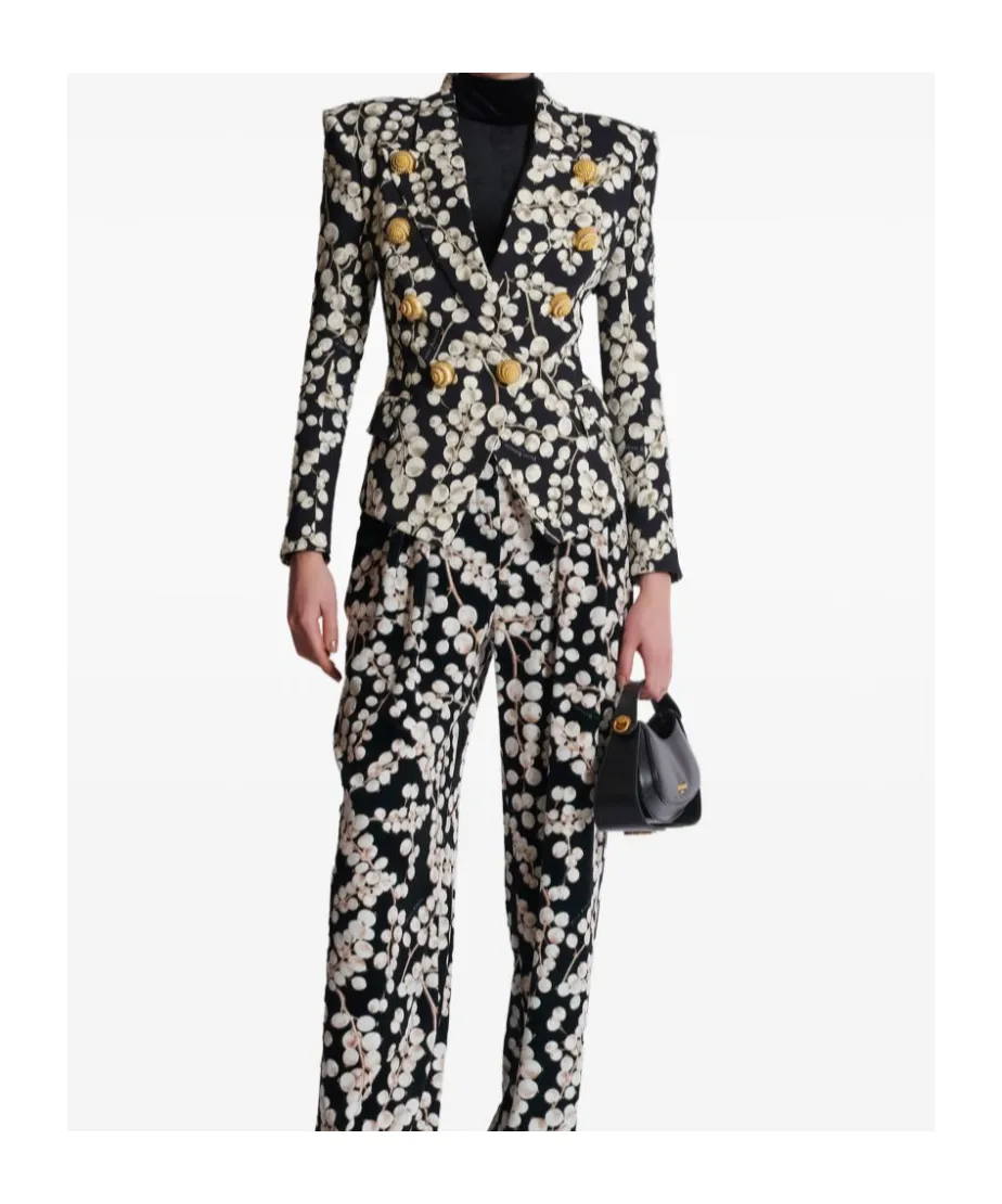 Printed Blazer