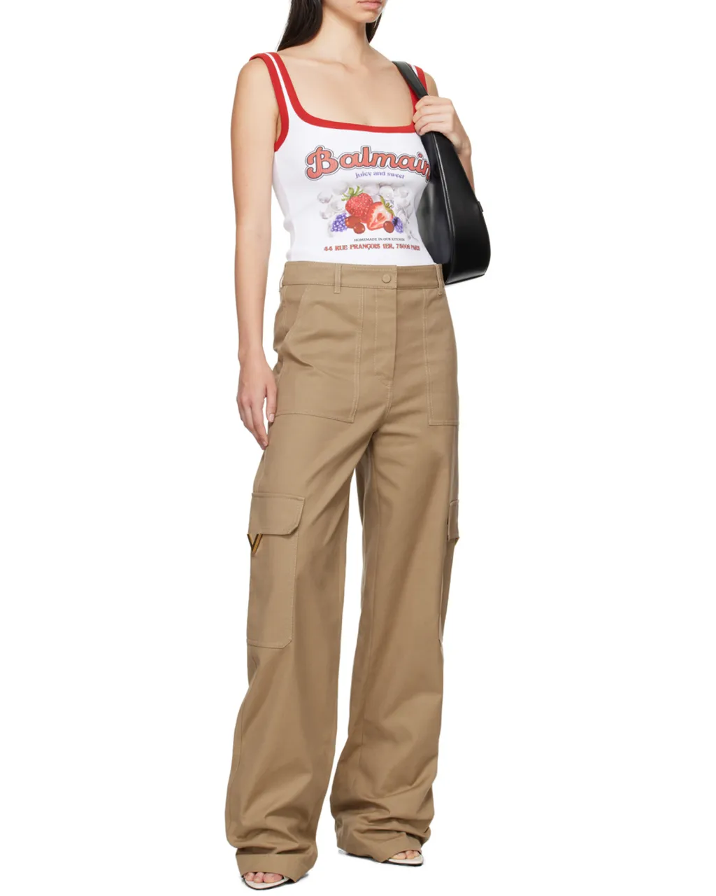 Fruit Square-Neck Tank Top