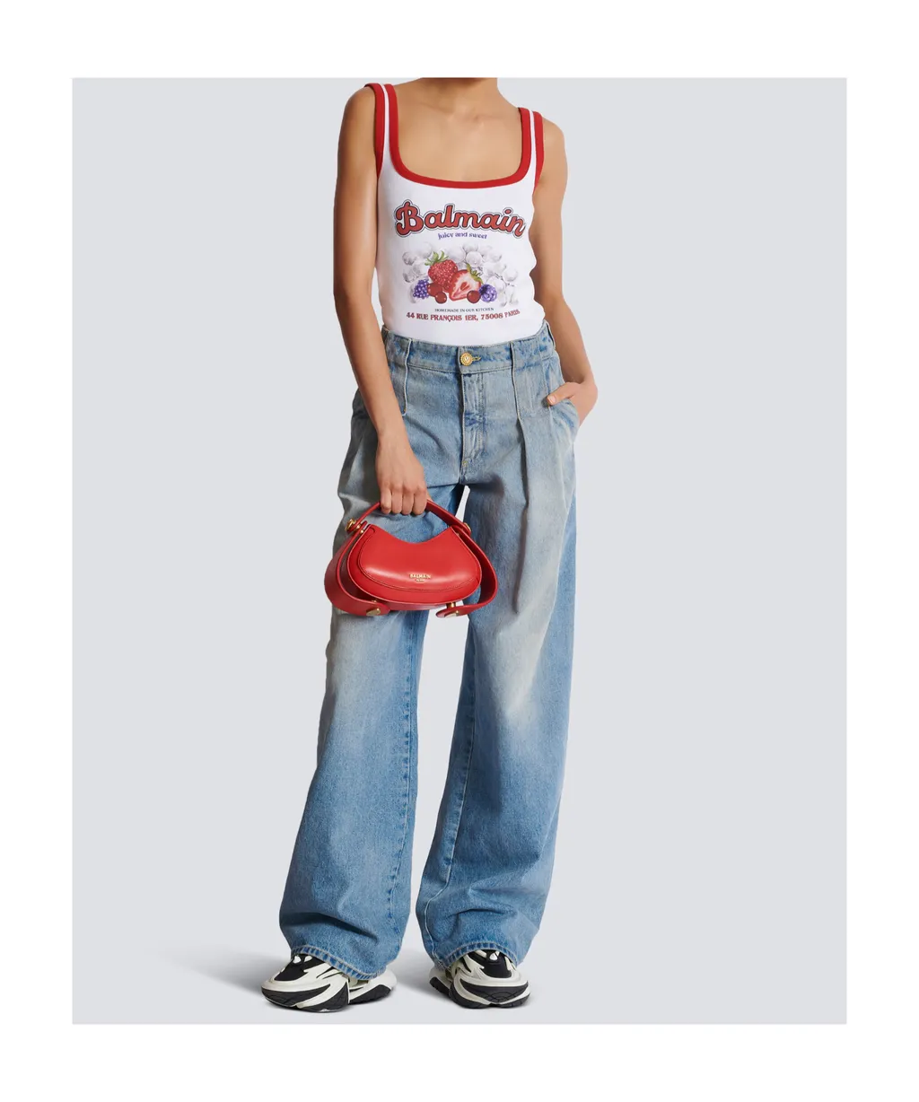 Fruit Square-Neck Tank Top