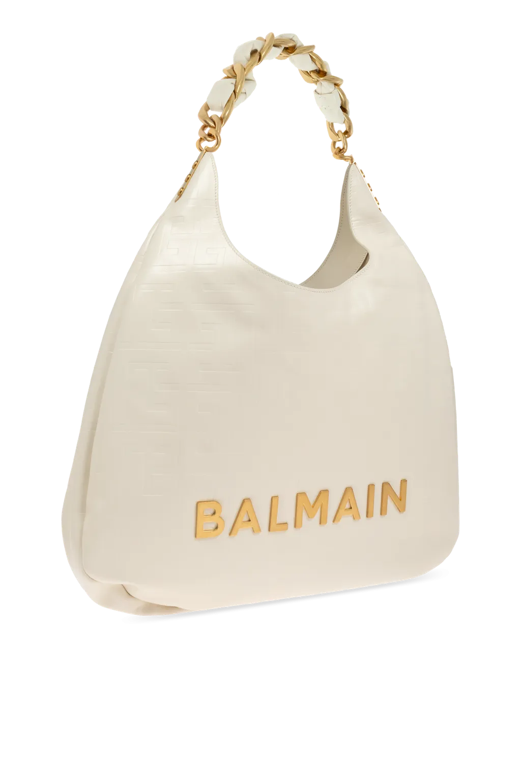 Logo Detailed Chain Shoulder Bag