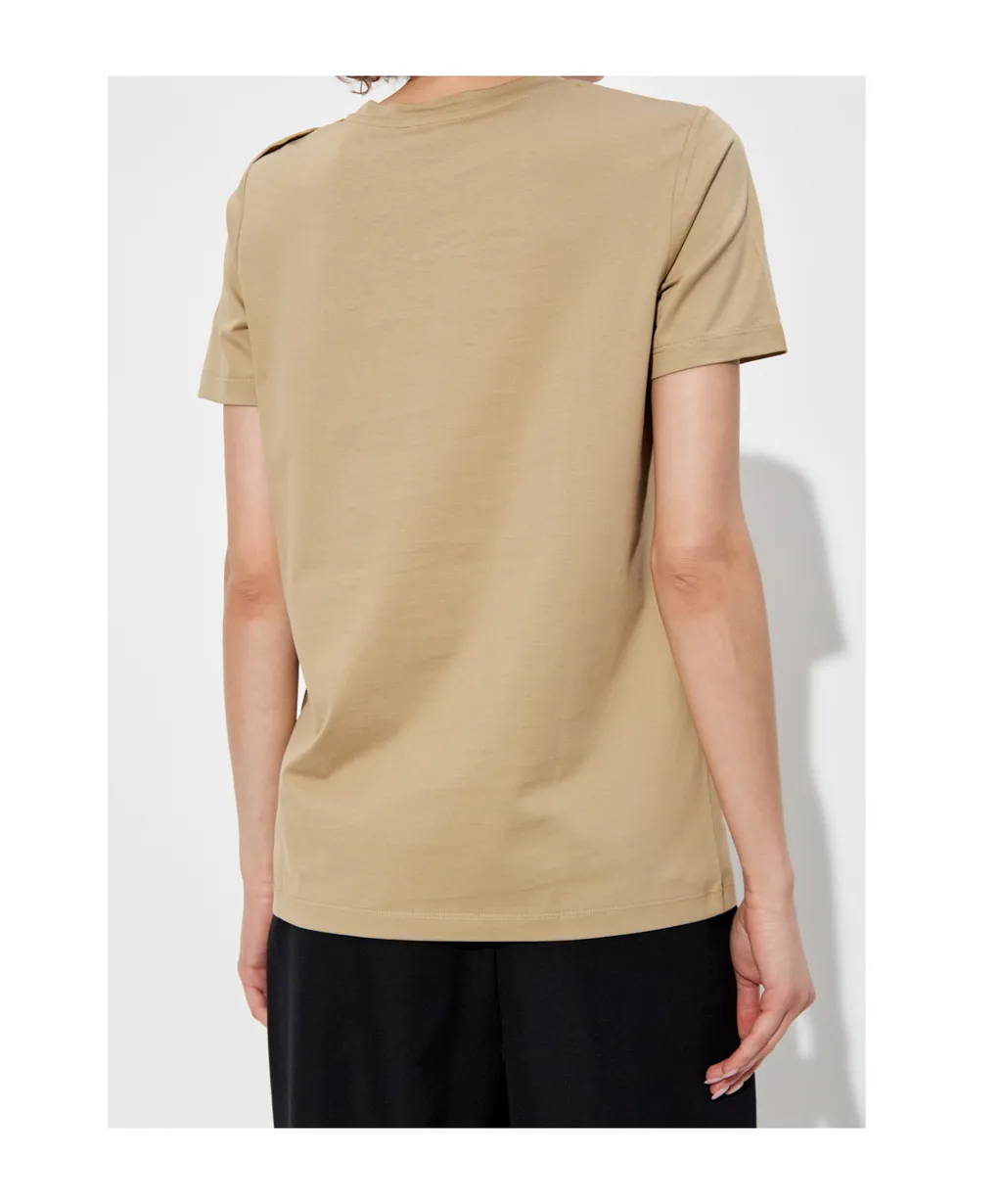 Logo Printed Crew Neck T-Shirt