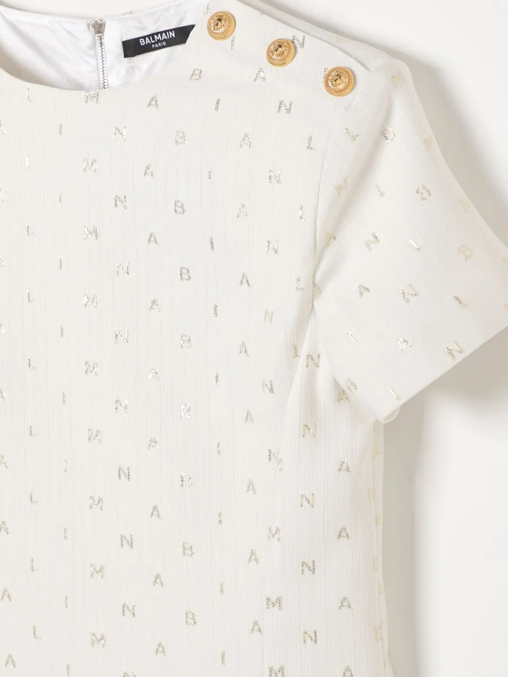 Logo Jacquard A-Line Dress