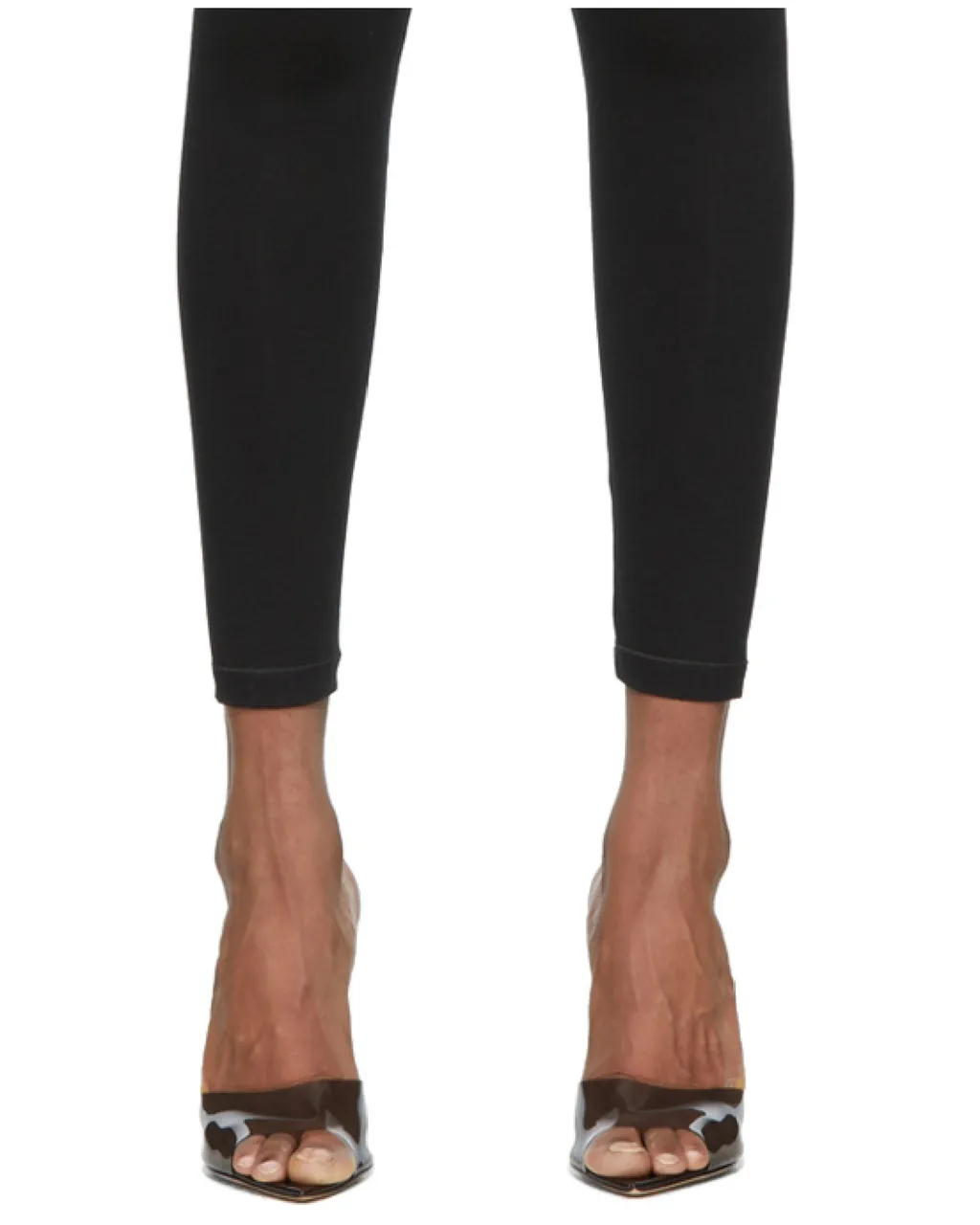 Logo-Waistband Cotton-Blend Leggings