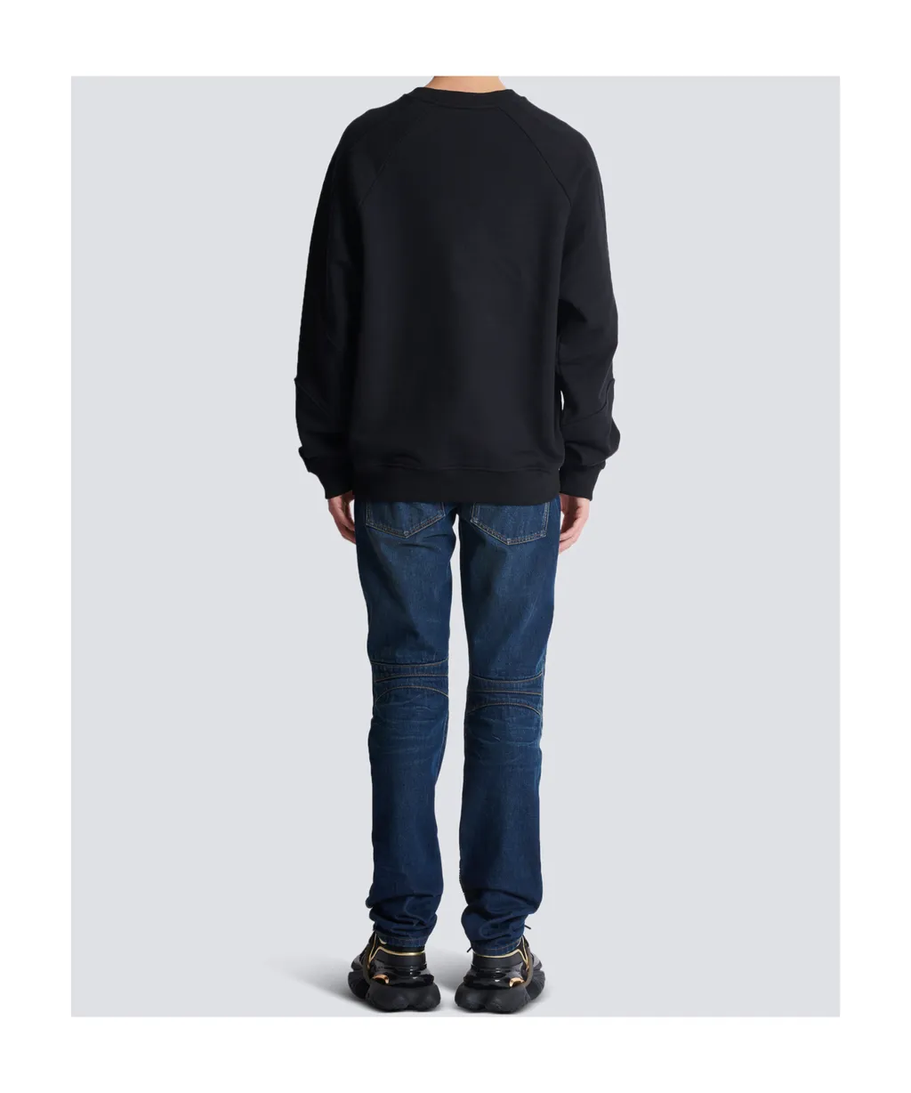 Vintage Logo Embroidered Oversized Sweatshirt