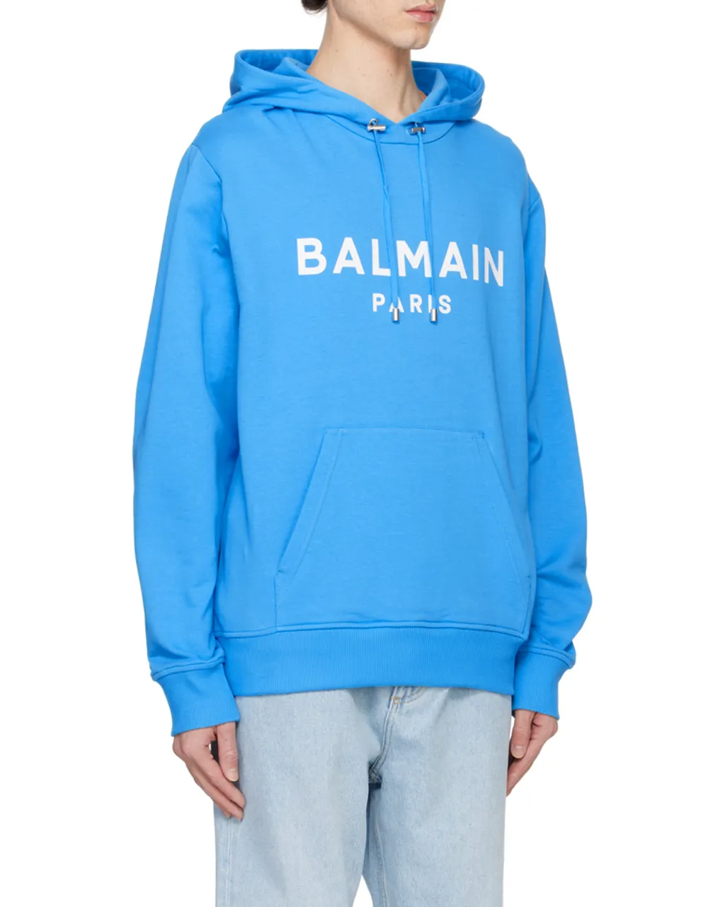 Logo Printed Drawstring Hoodie