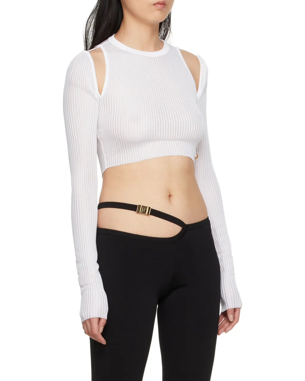 Cut Out Cropped Top