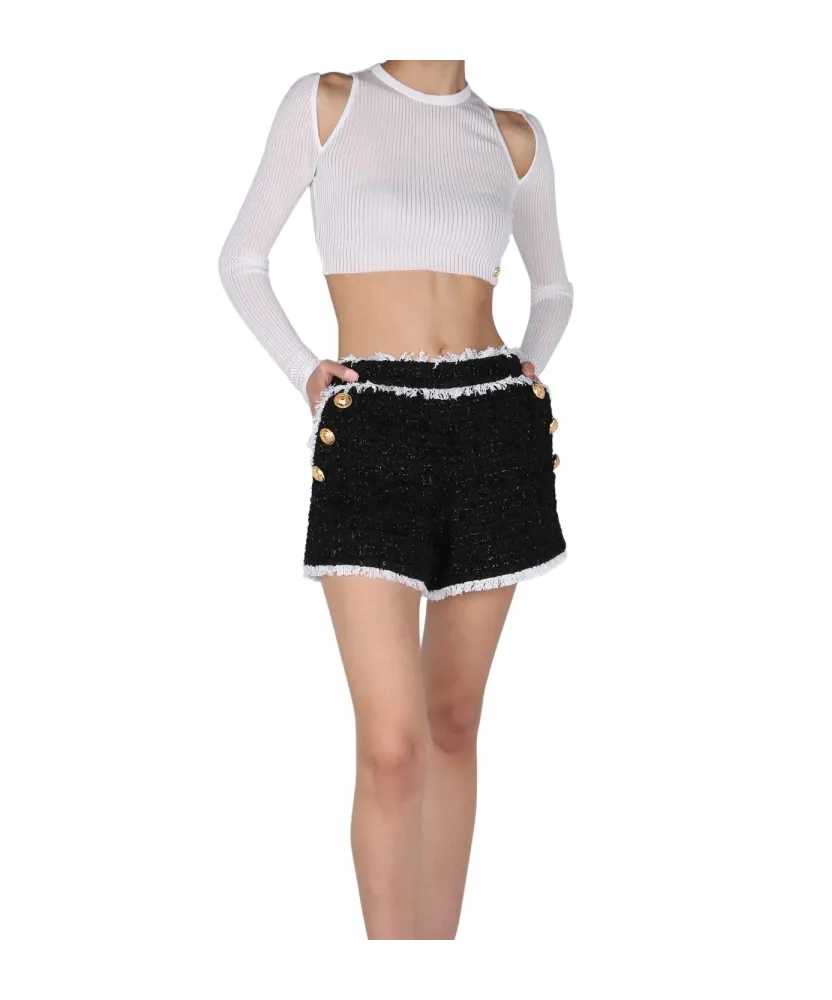 Cut Out Cropped Top