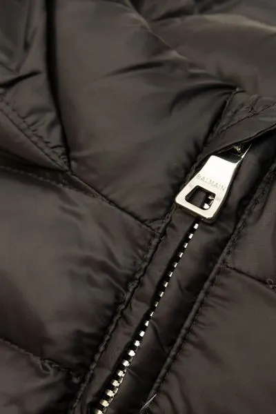 Logo Printed Padded Jacket