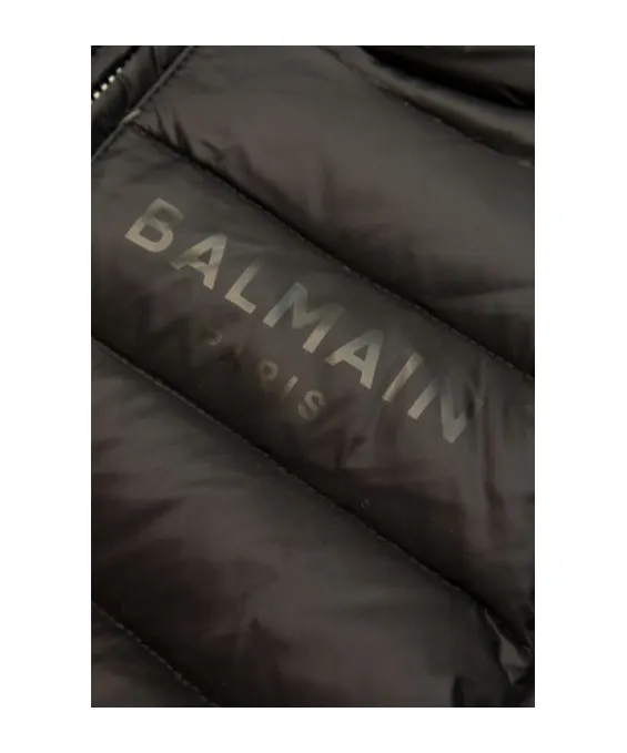 Logo Printed Padded Jacket
