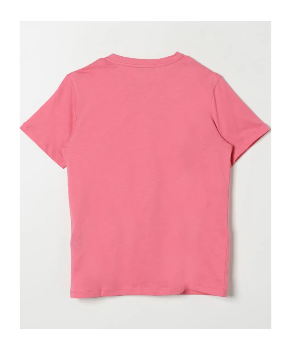 Logo-Flocked Crewneck T-Shirt