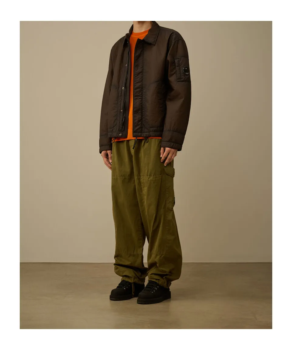 Quilted Lens-Pocket Jacket