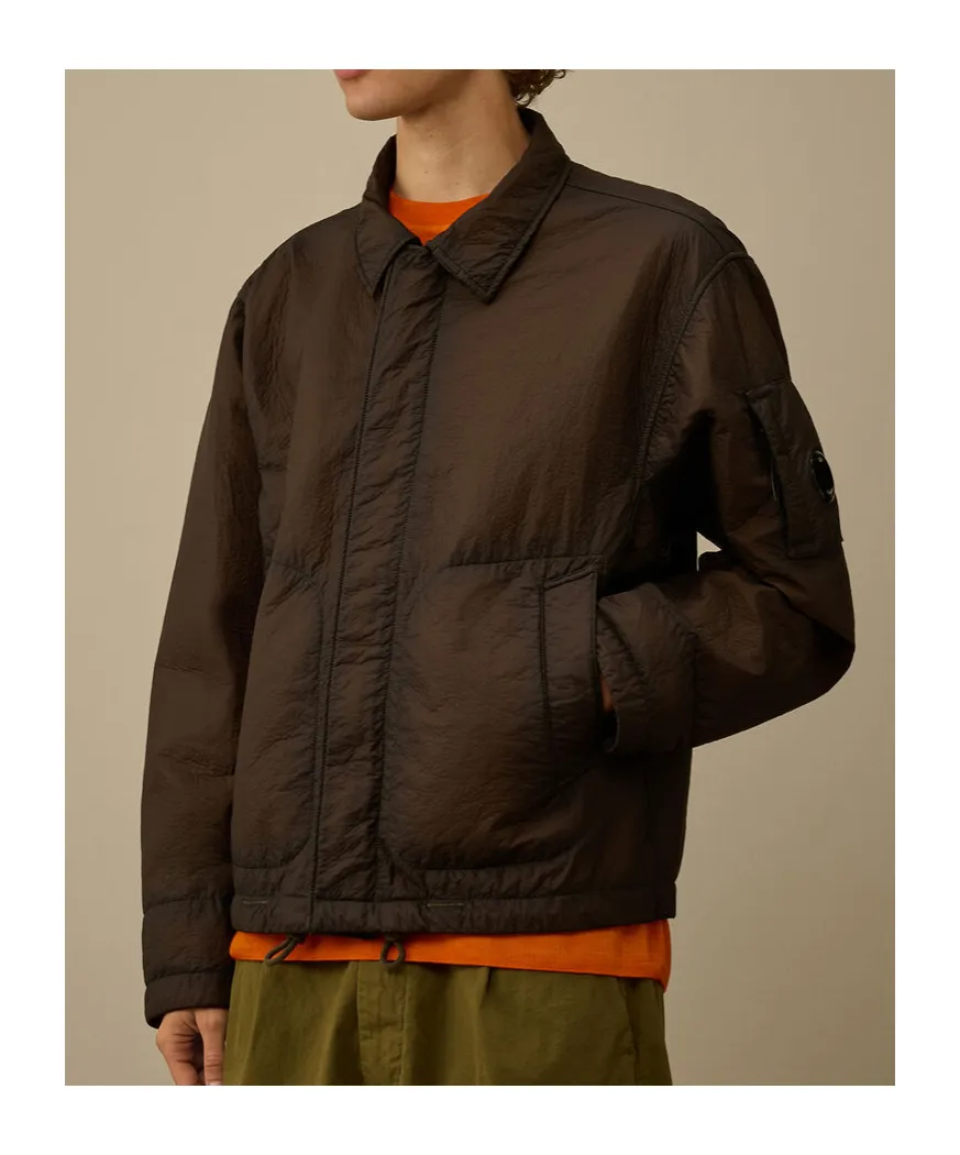 Quilted Lens-Pocket Jacket