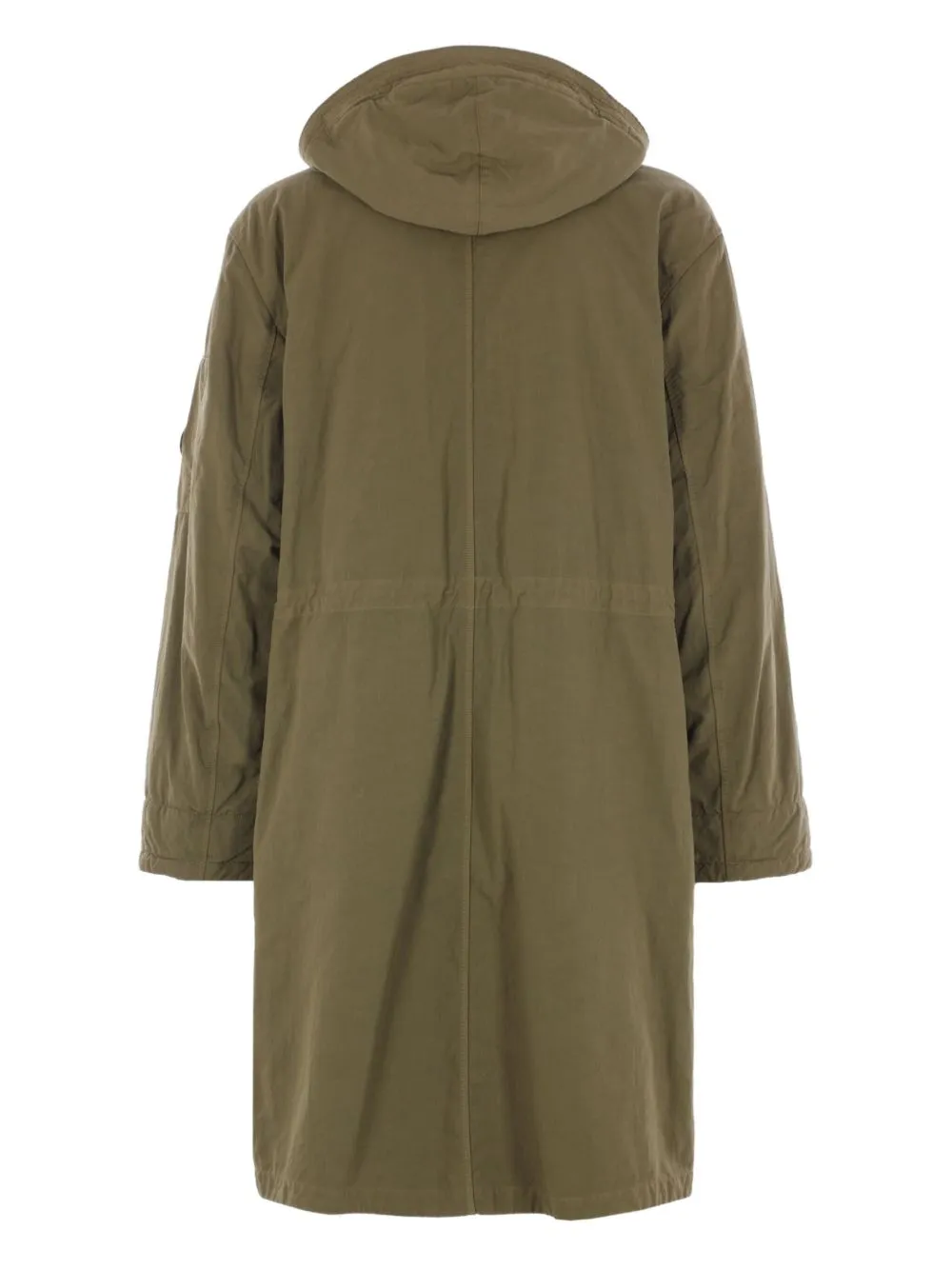 Lens Detail Hooded Parka