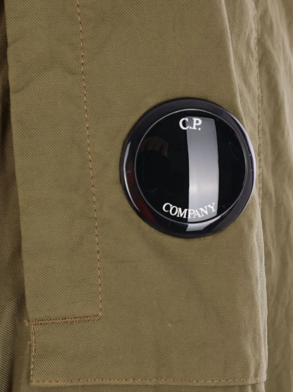 Lens Detail Hooded Parka