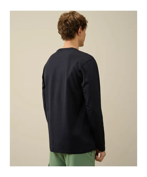 Round Neck Long-Sleeved T-Shirt