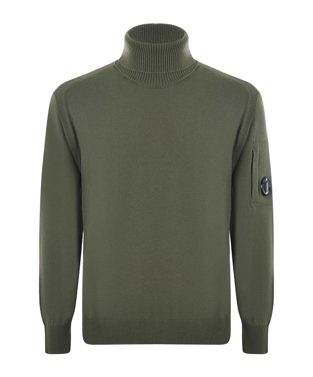 Ribbed Turtleneck Sweater