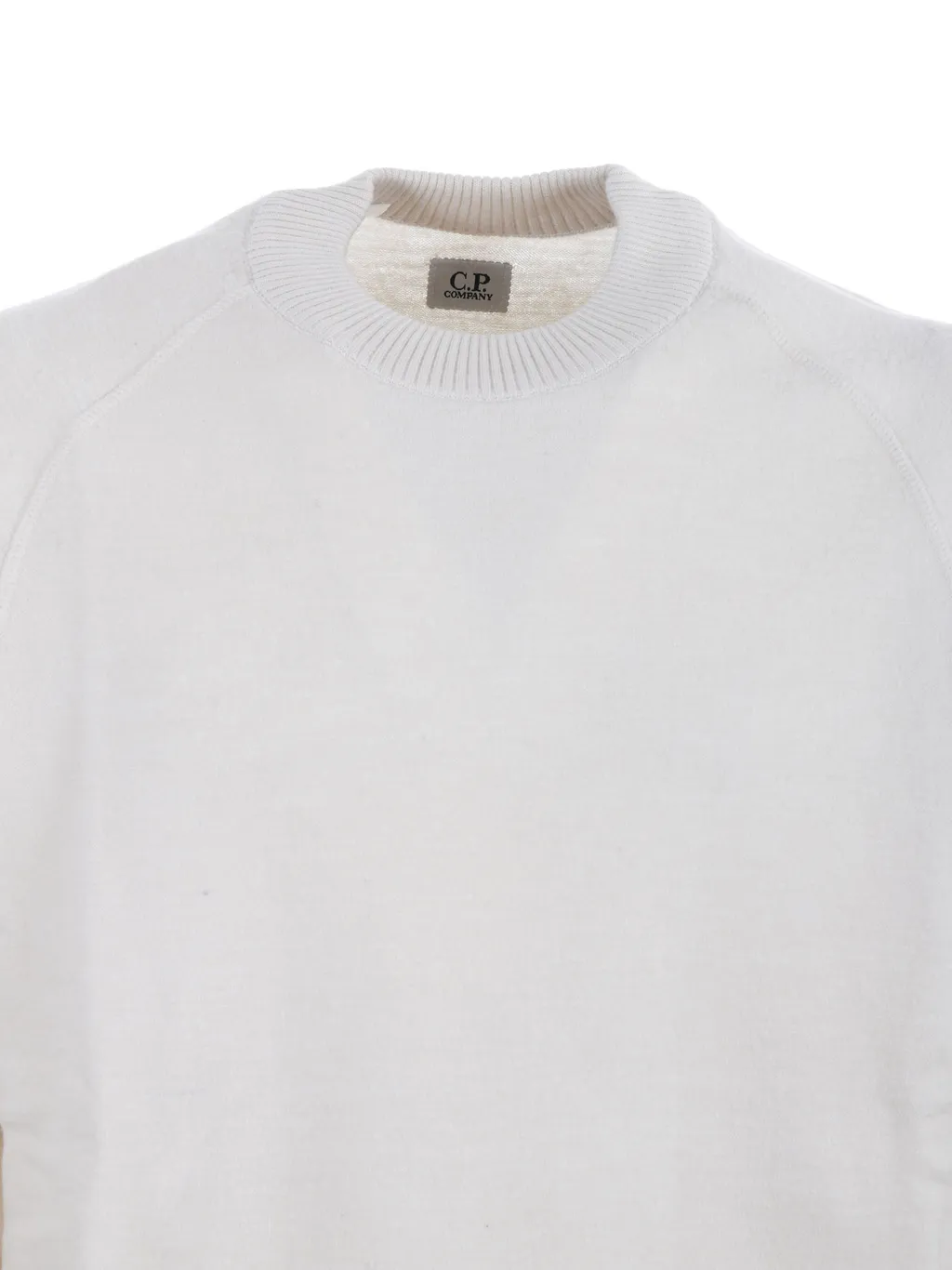 Zip-Pocket Crewneck Sweater