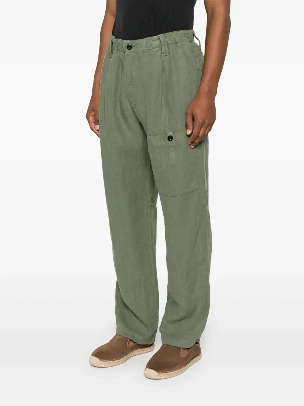 Casual Pants With Belt Loops