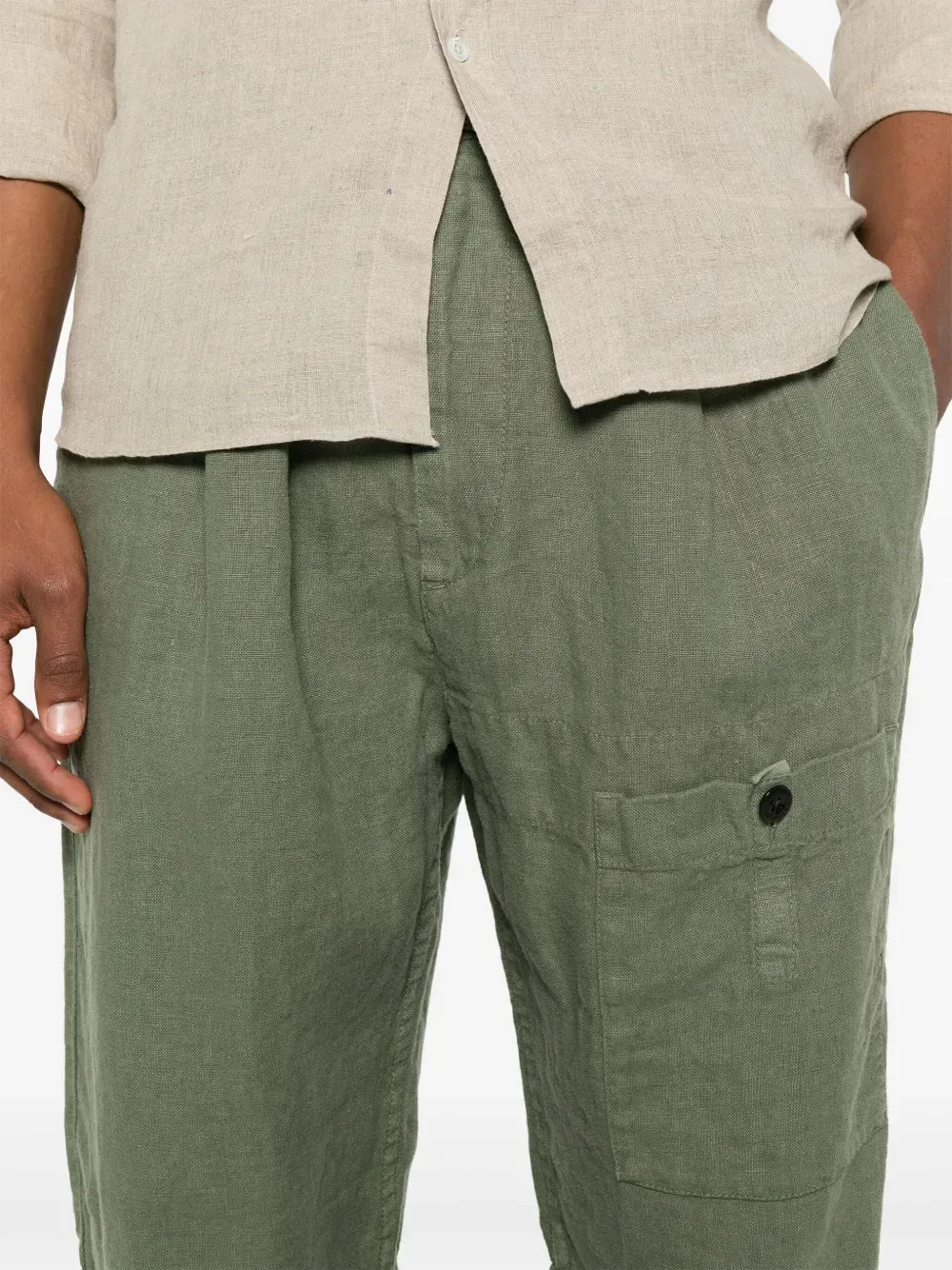 Casual Pants With Belt Loops