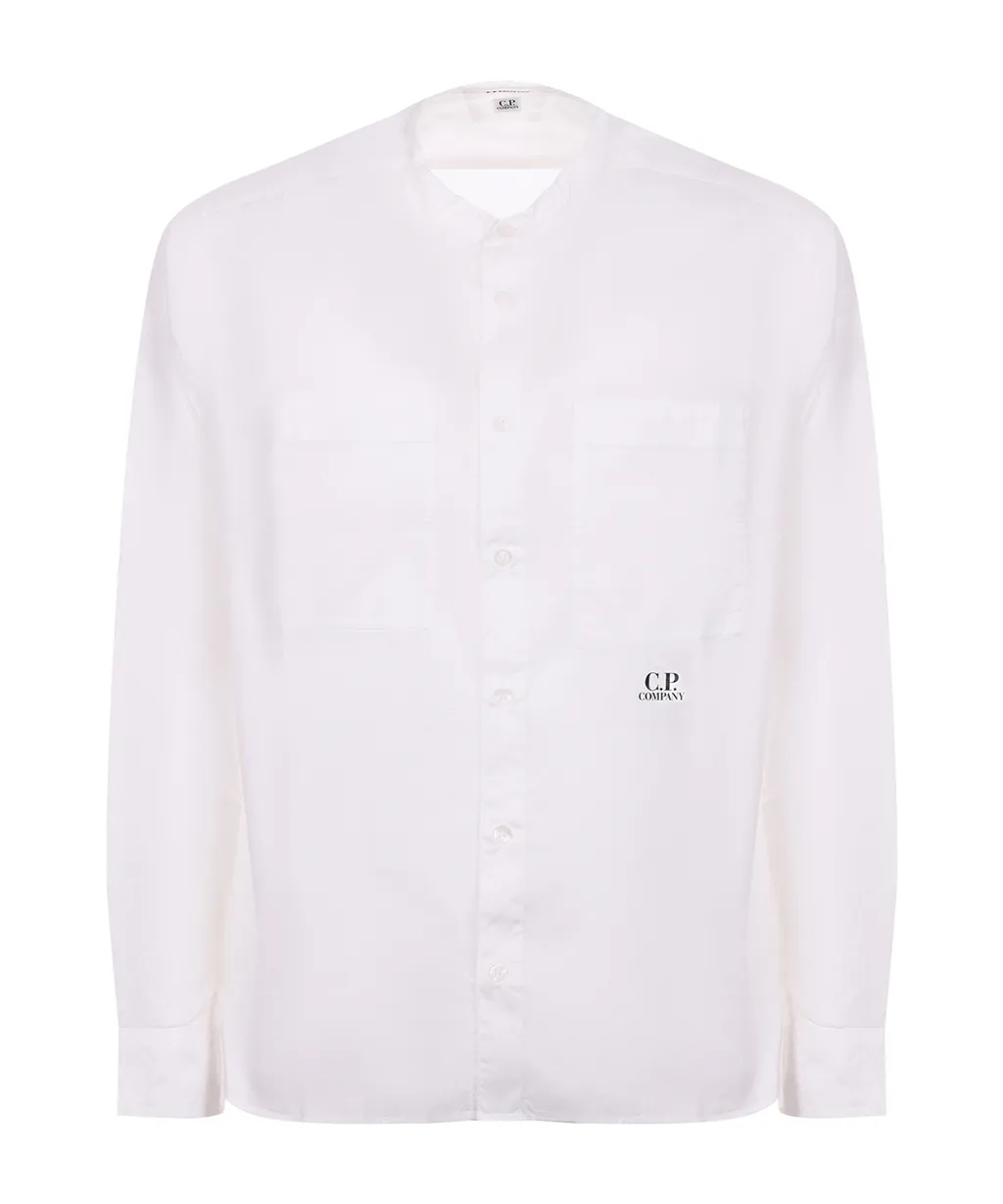 Band Collar Shirt
