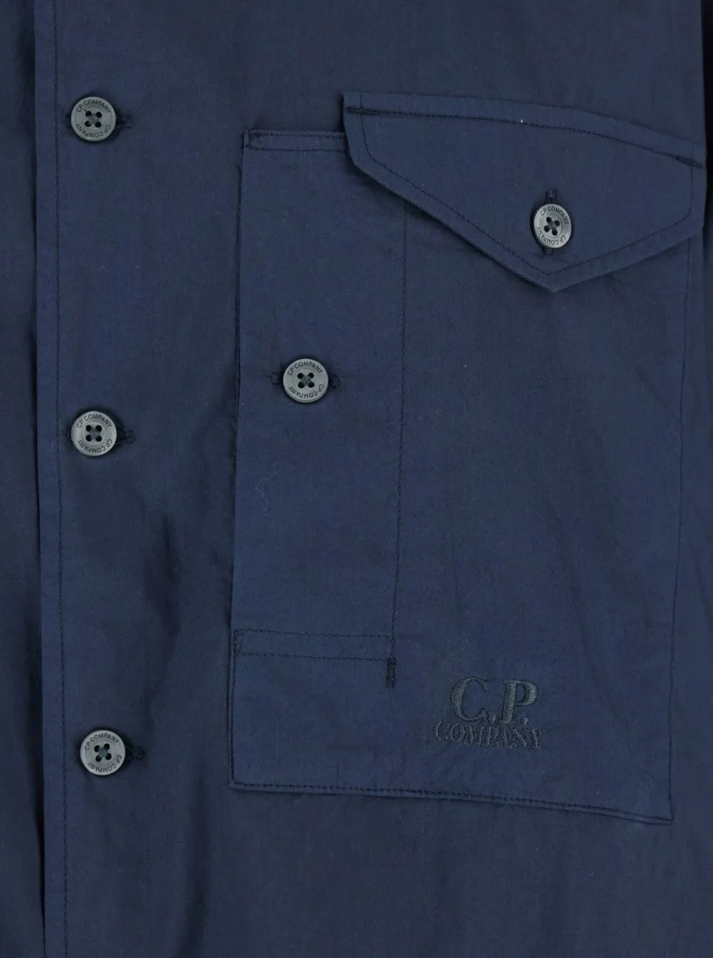 Shirt With Classic Collar Embroidery