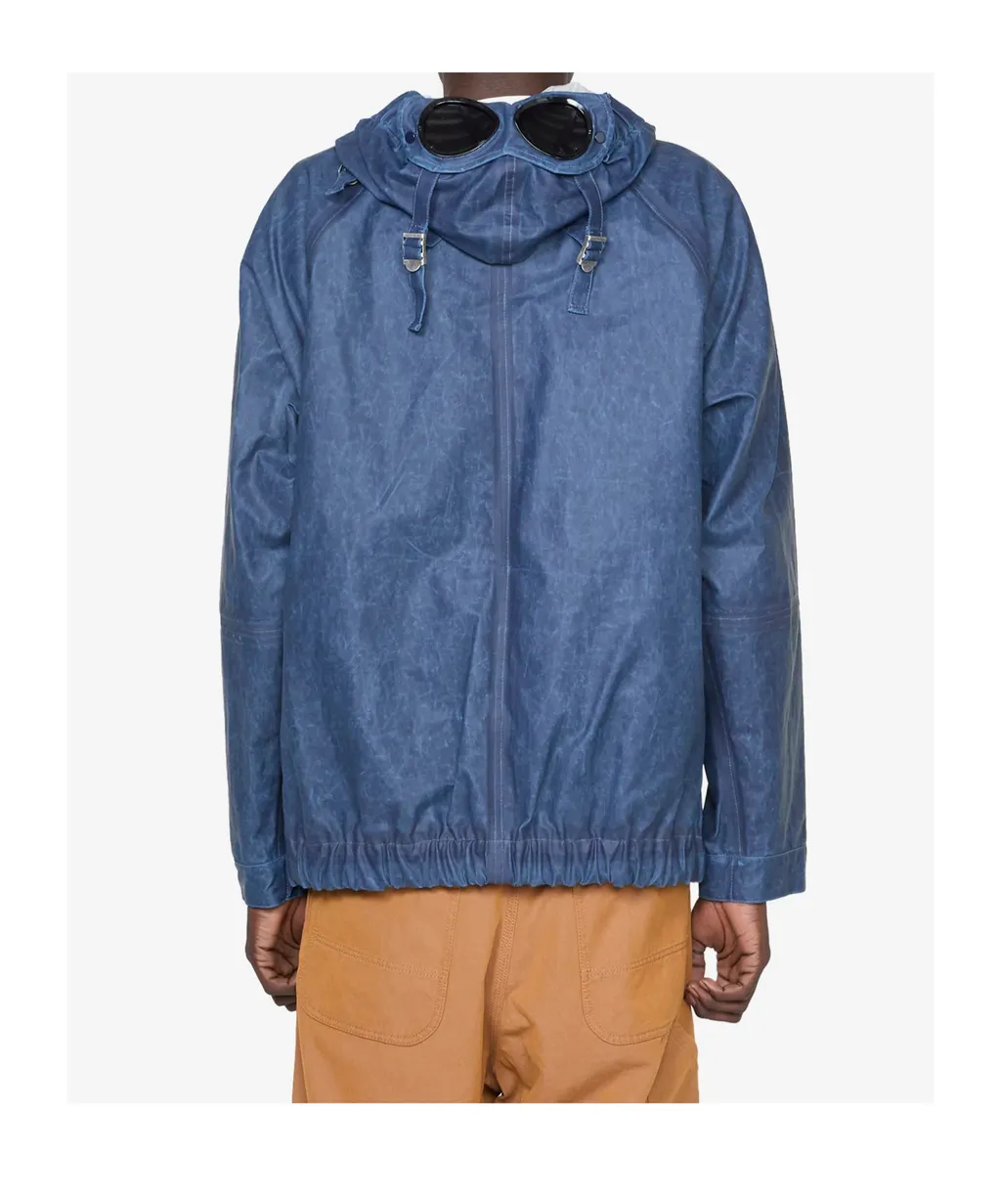 Long-Sleeved Hooded Jacket