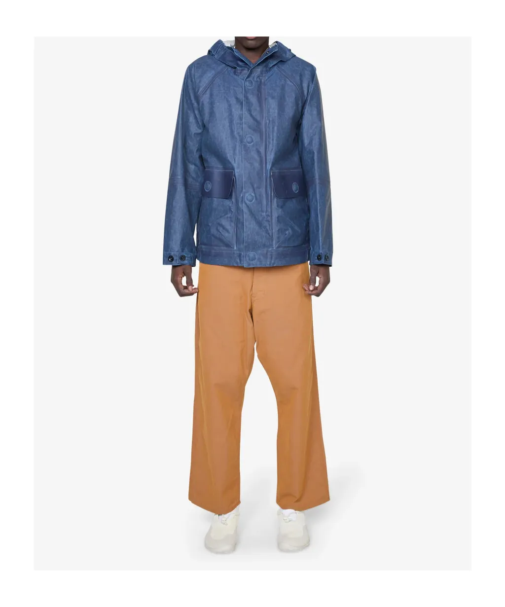 Long-Sleeved Hooded Jacket