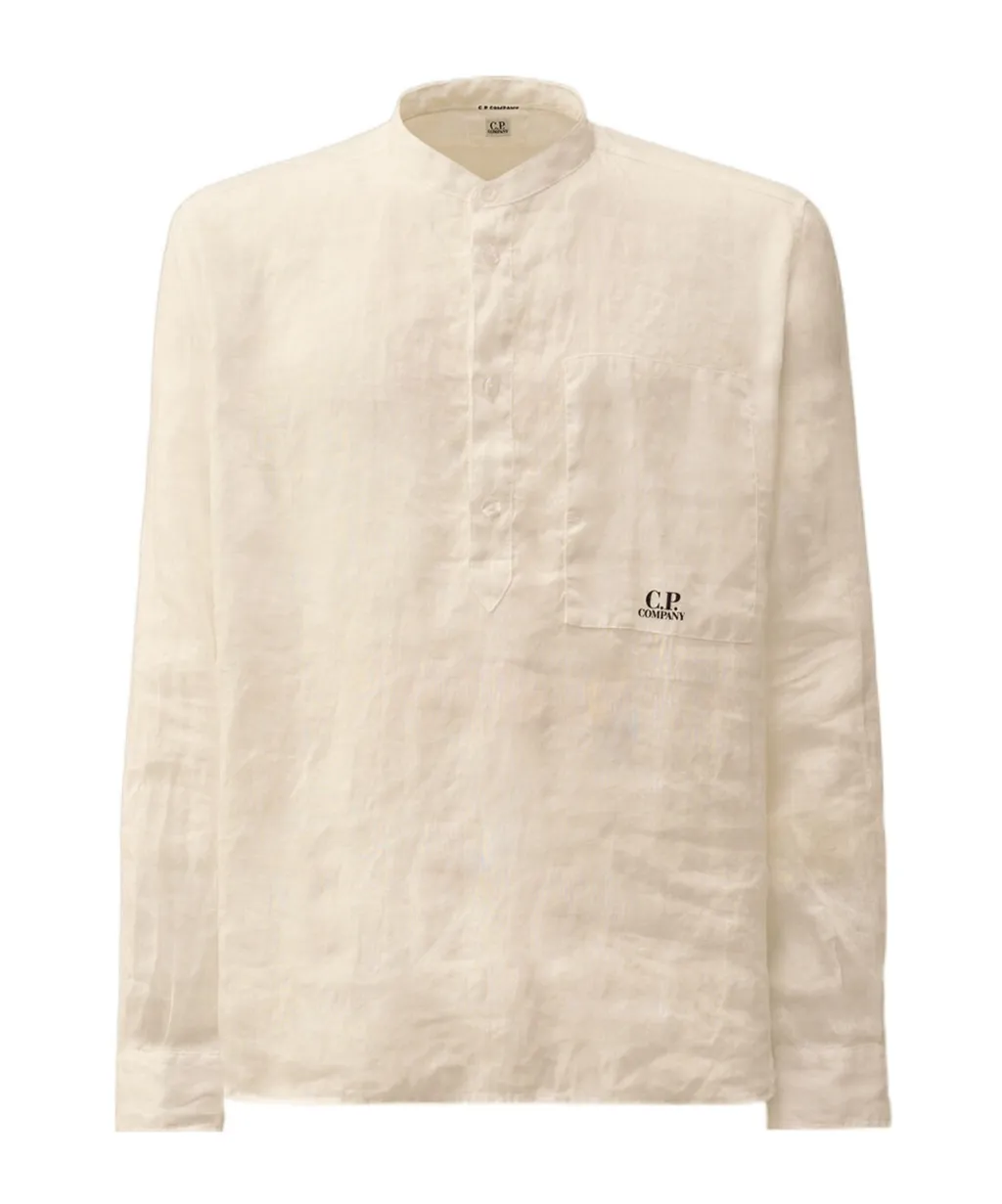 Linen Long-Sleeve Shirt