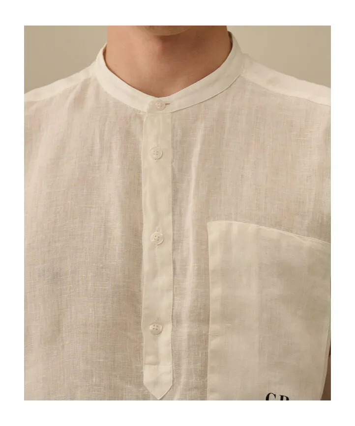 Linen Long-Sleeve Shirt