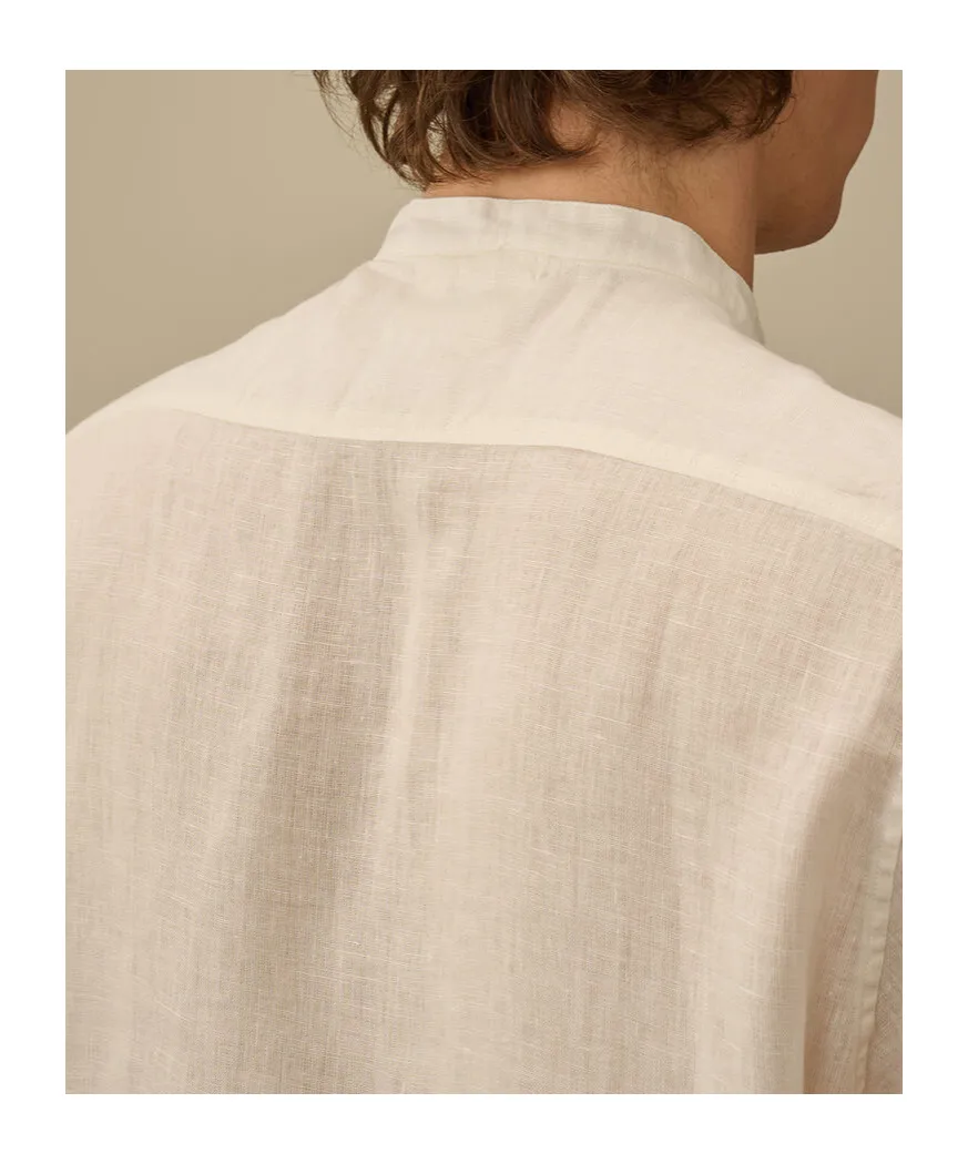 Linen Long-Sleeve Shirt