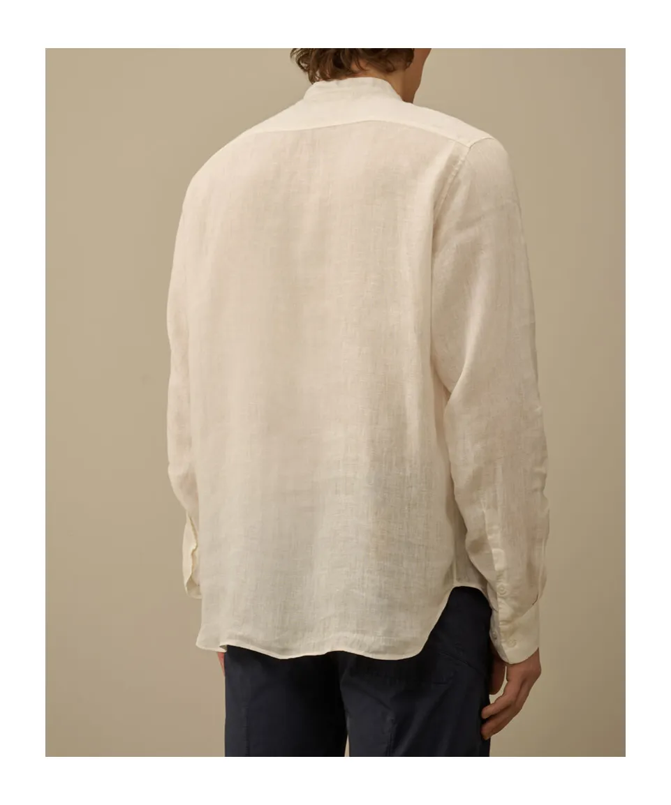 Linen Long-Sleeve Shirt