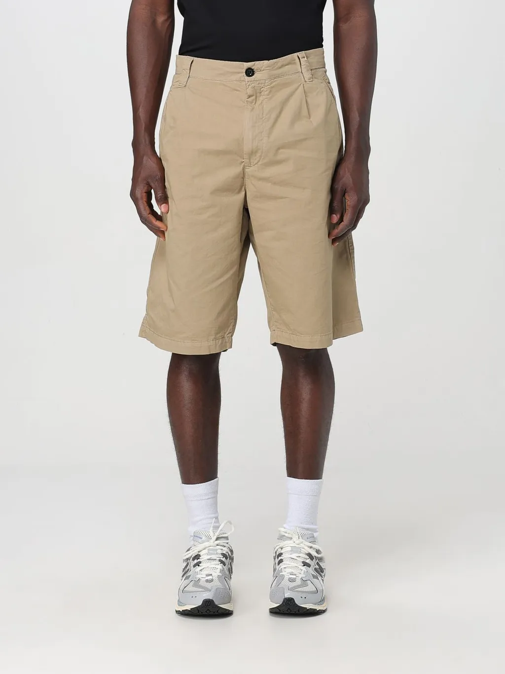 Pleated Pocket Shorts