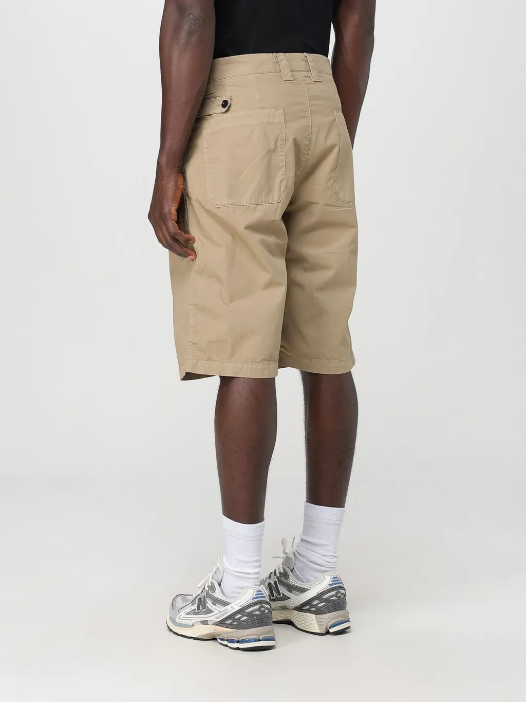 Pleated Pocket Shorts