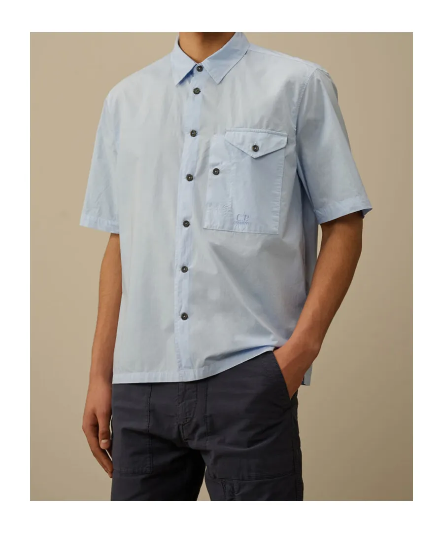 Short Sleeve Poplin Shirt