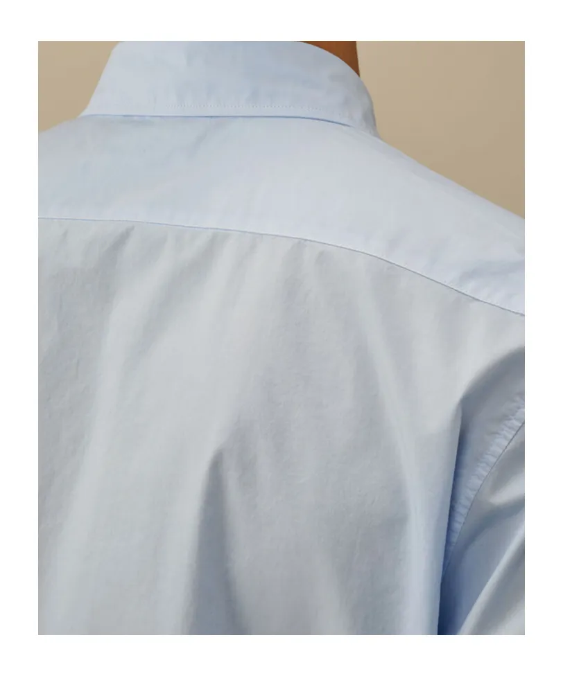 Short Sleeve Poplin Shirt