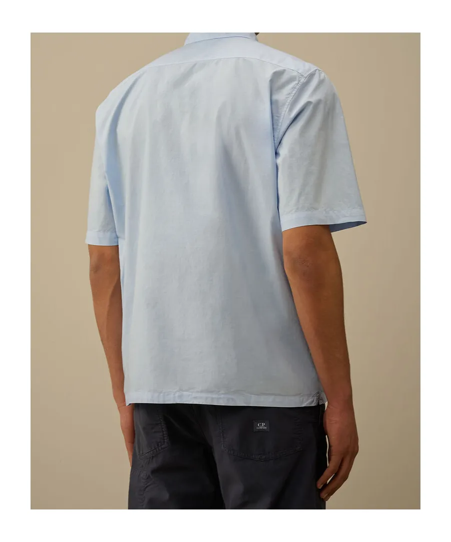 Short Sleeve Poplin Shirt