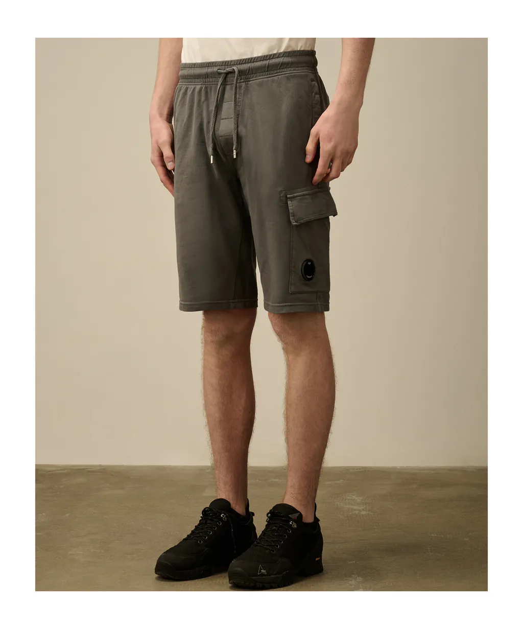 Lens-Detailed Track Shorts