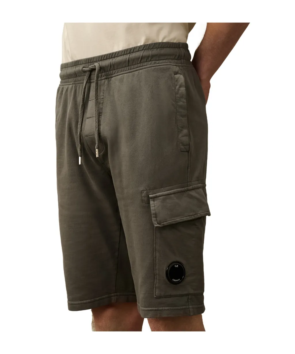 Lens-Detailed Track Shorts