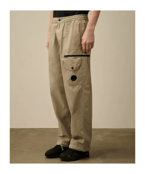 Straight-Leg Cargo Trousers