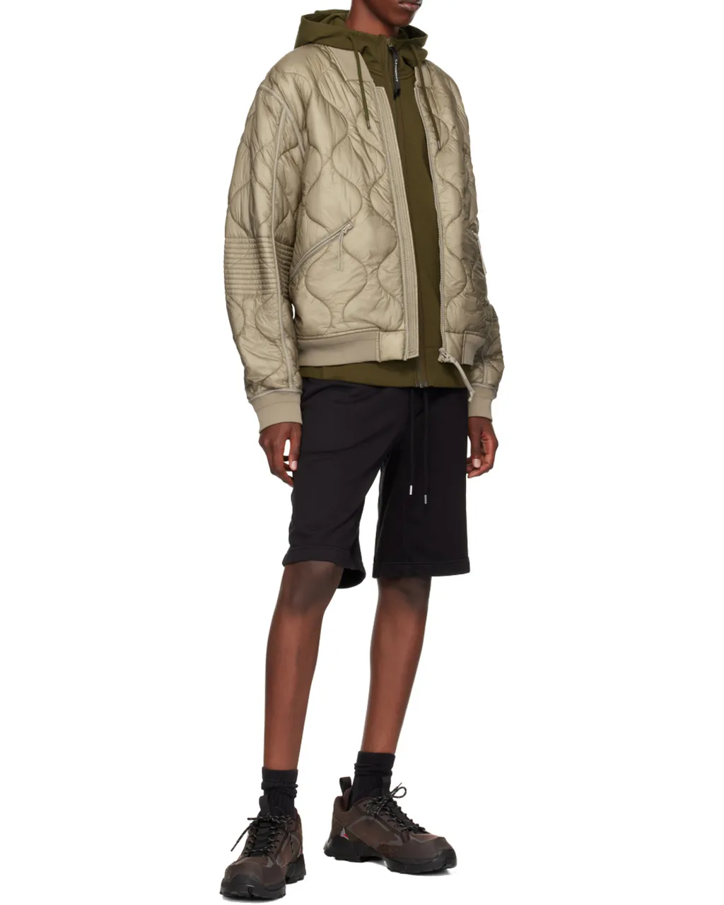Jersey Zipped Hoodie