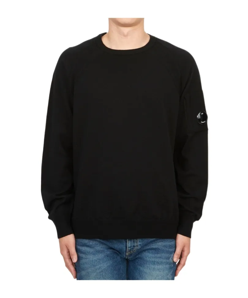 Lens-Detailed Sweater