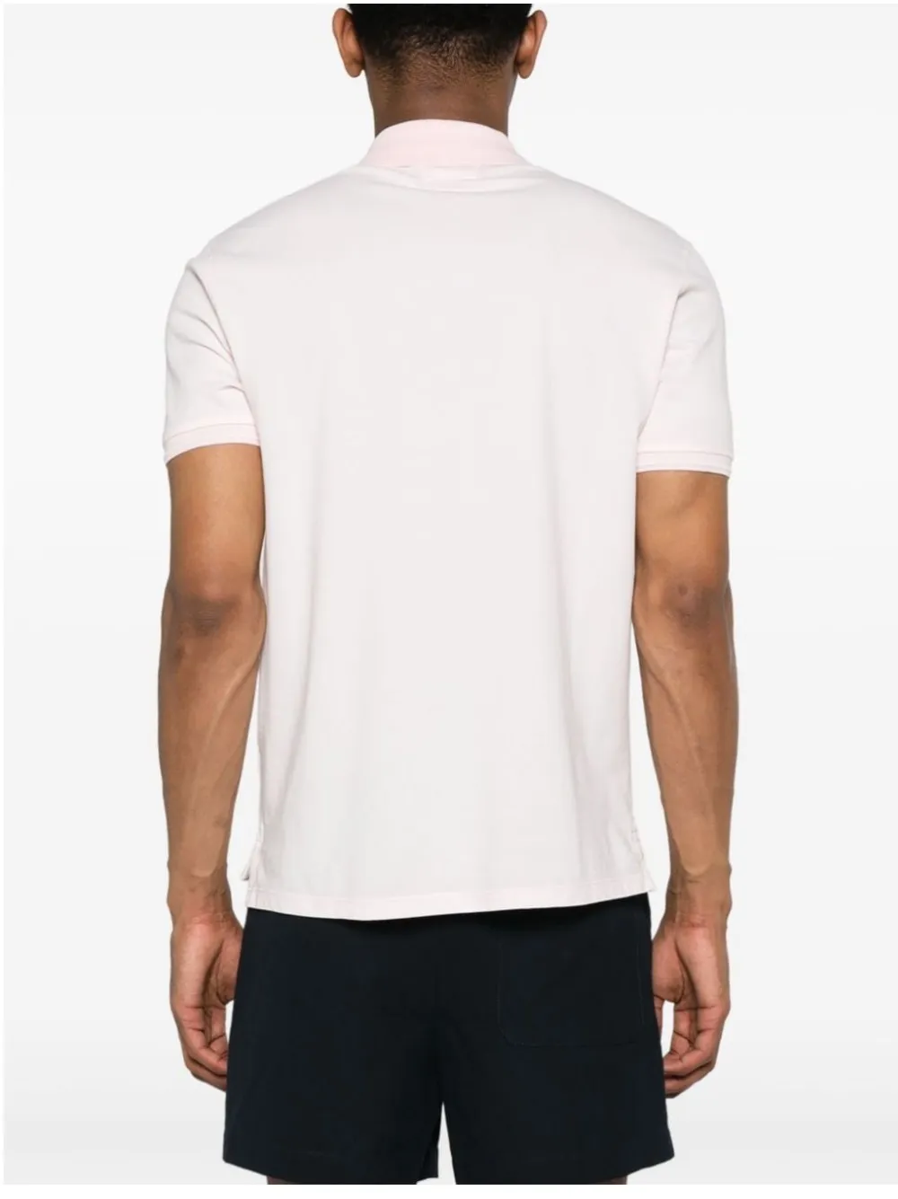 Logo-Patch Piqué Polo Shirt
