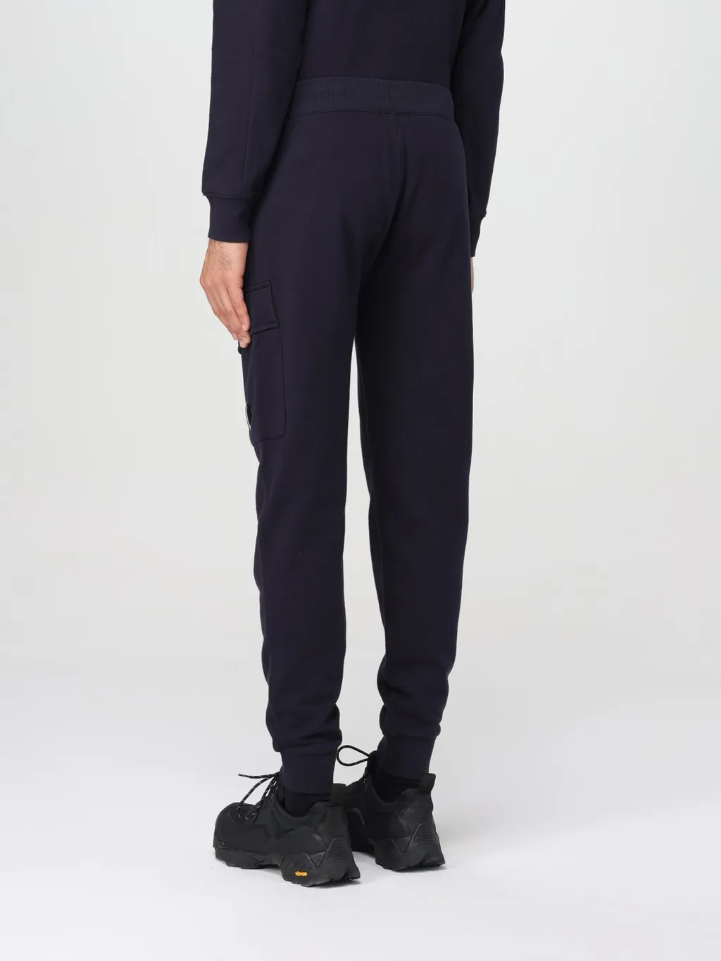 Lens-Detailed Cotton Track Pants