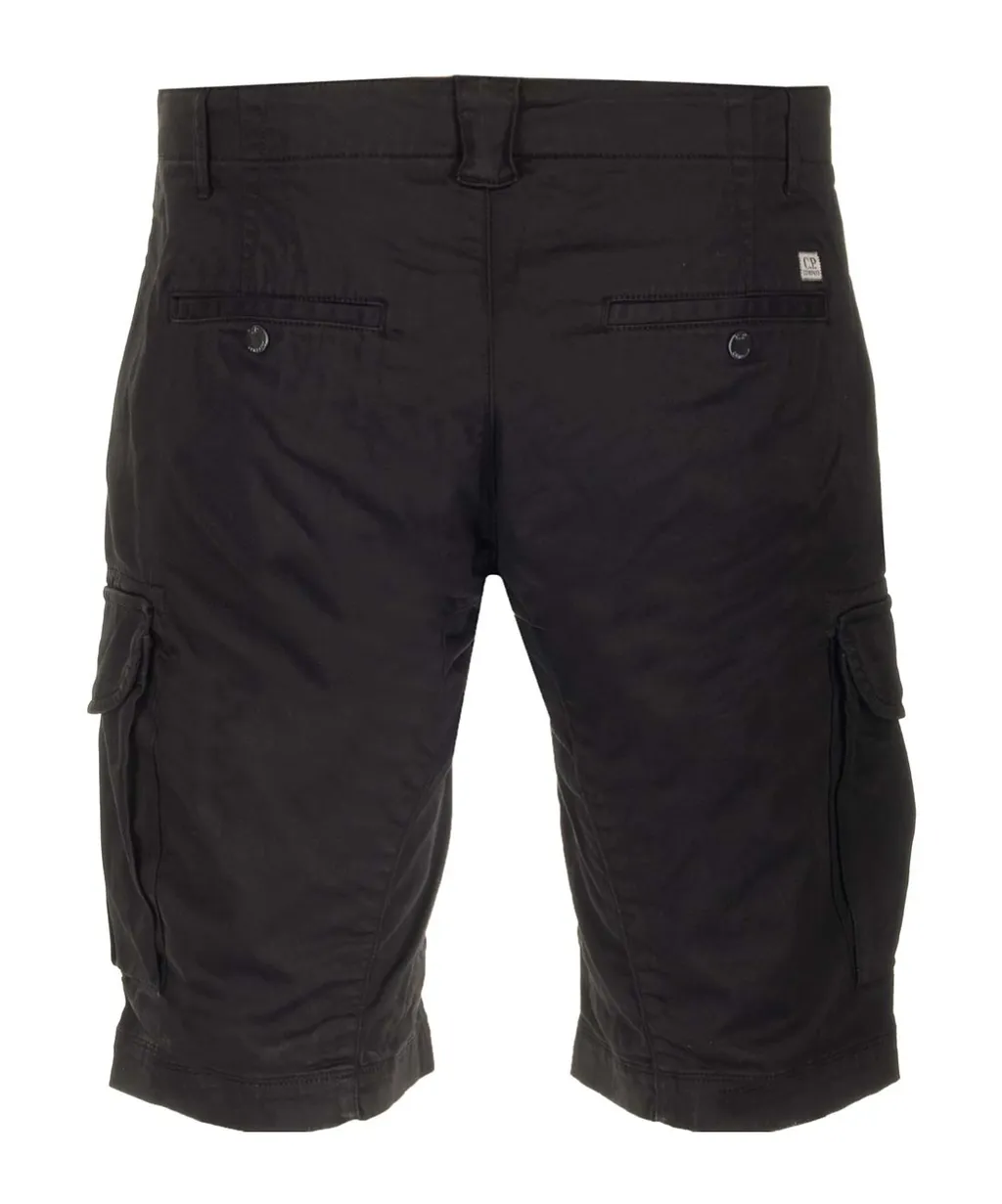 Lens-Detailed Cargo Shorts