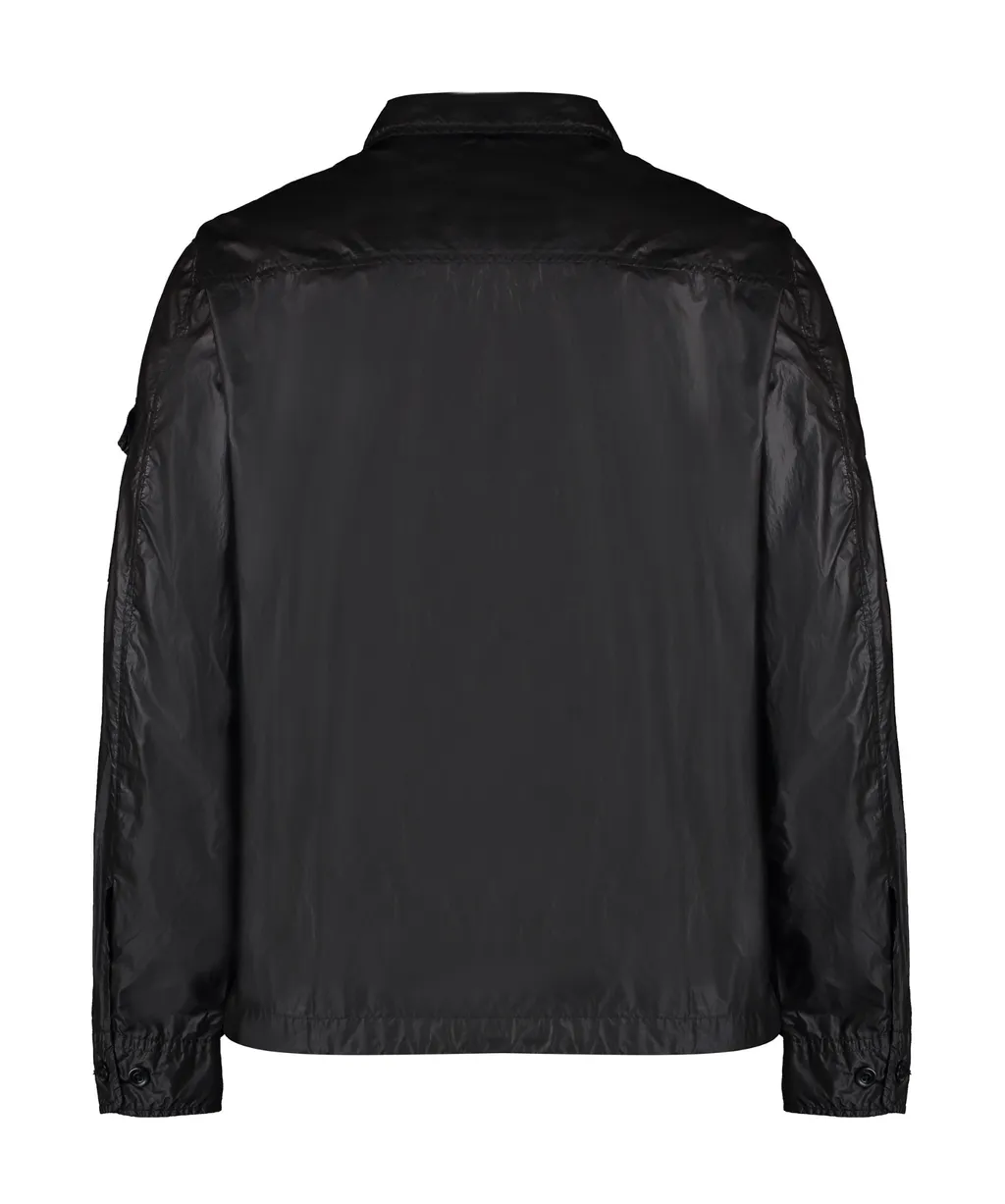 Long Sleeved Cs Ii Lens-Detail Shirt Jacket