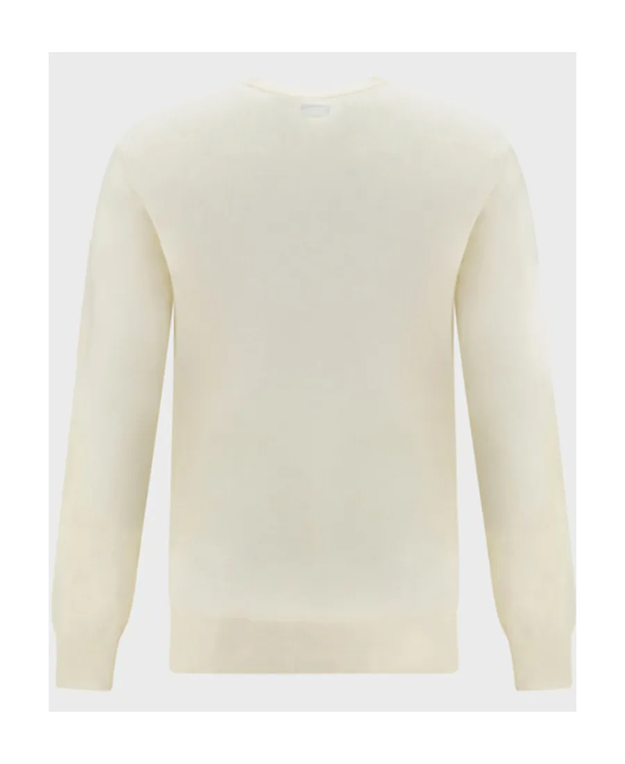 Lens-Patch Knitted Jumper