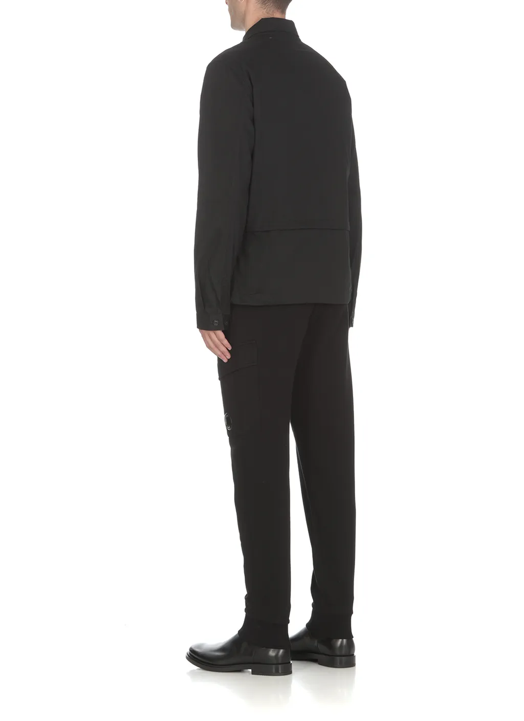 Zip-Up Cotton Shirt