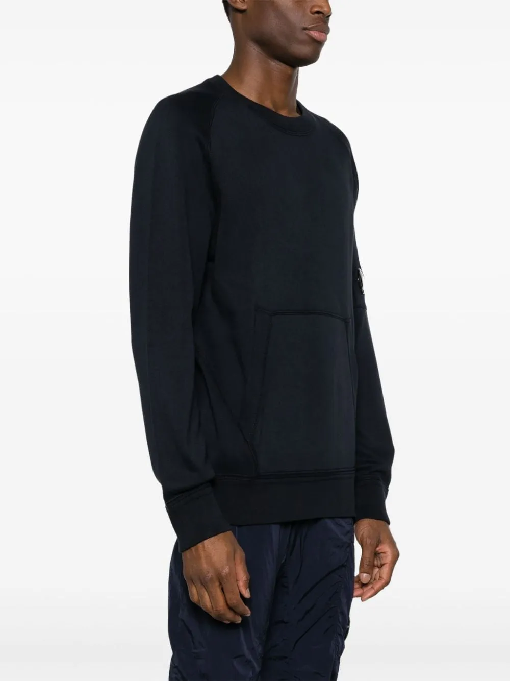 Lens-Detailed Crewneck Sweatshirt